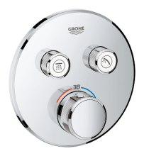 Grohe Grohtherm SmartControl Termostatick sprchov podomtkov baterie, 2 ventily, chrom 29119000