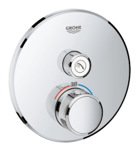 Grohe Grohtherm SmartControl Termostatick sprchov baterie pod omtku s jednm ventilem, chrom 29118000