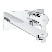 Grohe Lineare Umyvadlov baterie L pod omtku, 2-otvorov instalace, chrom 23444001