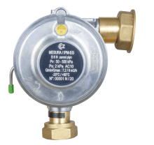 Reguláror tlaku plynu MESURA B 6  EG 3/4" x 5/4" rohový eurokonus