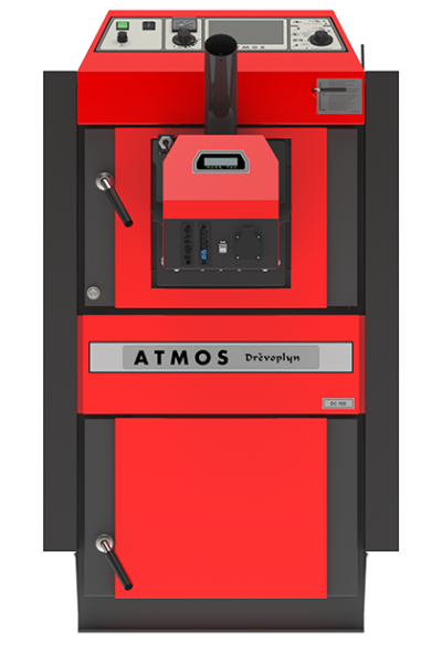 ATMOS  DC  25 S s úpravou pro hořák na pelety