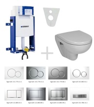 GEBERIT KOMBIFIX - sada pro zvsn WC + klozet a sedtko JIKA LYRA PLUS 110.302.00.5 NL1