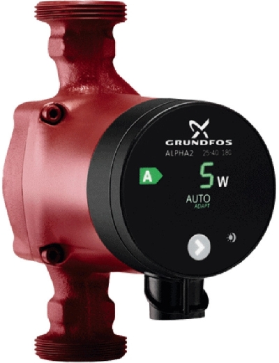 GRUNDFOS  ALPHA 2  25-40 180mm 230V