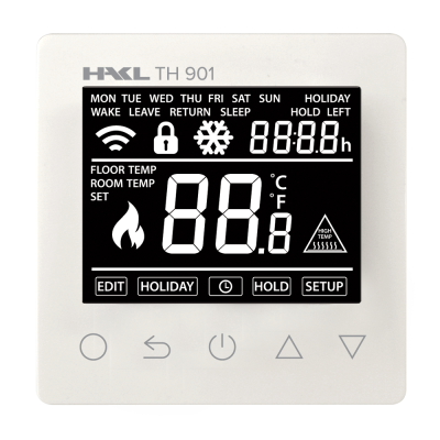 HAKL TH901w digi termostat BL