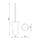 Nimco - Atri - Stojnkov WC kart  - AT 5094-20