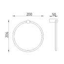 Nimco - Bormo - Kruhov drk na runky - BR 11060L-26
