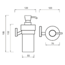 Nimco - KEIRA - Dvkova tekutho mdla, pumpika plast - KE 22031KN-26