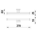 Nimco - KEIRA - Drk na toaletn papr dvojit - KE 22055MD-26