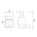 Nimco - KIBO - Dvkova tekutho mdla, pumpika plast - Ki 14031C-26