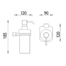 Nimco - KIBO - Dvkova tekutho mdla, pumpika plast - Ki X3-31W-26