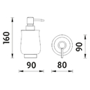 Nimco - LADA - Dvkova tekutho mdla, pumpika plast - 1031LA-26