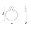 Nimco - Lotus - Kruhov� dr��k na ru�n�ky - LO 5060-26