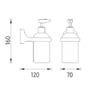 Nimco - MONOLIT - Dvkova tekutho mdla, pumpika plast - MO 4031C-P-26