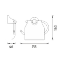 Nimco - MONOLIT - Drk na toaletn papr - MO 4055B-26