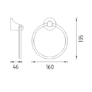 Nimco - Monolit - Kruhov� dr��k na ru�n�ky - MO 4060-26