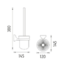 Nimco - MONOLIT - Toaletn WC kart - MO 4094C-26