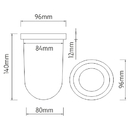 Nimco - Nhradn dl - Nhradn WC ndobka - 1094WN