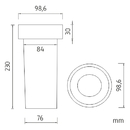 Nimco - Nhradn dly - Nhradn WC ndobka - 1094W