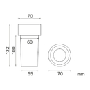 Nimco - Nhradn dly - Sklenka na kartky - 1058W