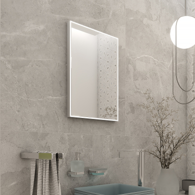 Nimco - OBDELNKOV - OSTR ROHY - LED zrcadlo 400x600 - ZP 13000