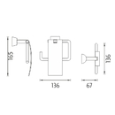 Nimco - PALLAS ATHENA - Drk na toaletn papr - PA 12055B-26