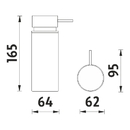 Nimco - POLO - Dvkova tekutho mdla, pumpika plast - PO 18031-05-26