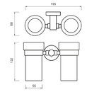 Nimco - UNIX - Drk na kartky dvojit, ndobky sklenn - UN 13058DW-26