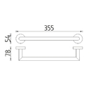 Nimco - UNIX - Drk na runky, 36 cm - UN 13035A-26