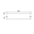 Nimco - UNIX - Drk na runky, 66 cm - UN 13061A-26